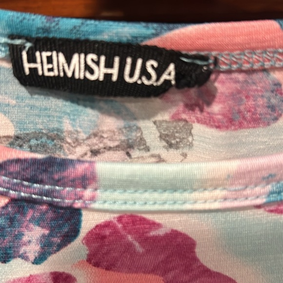 Heimish U.S.A blouse size Large - Picture 2 of 3